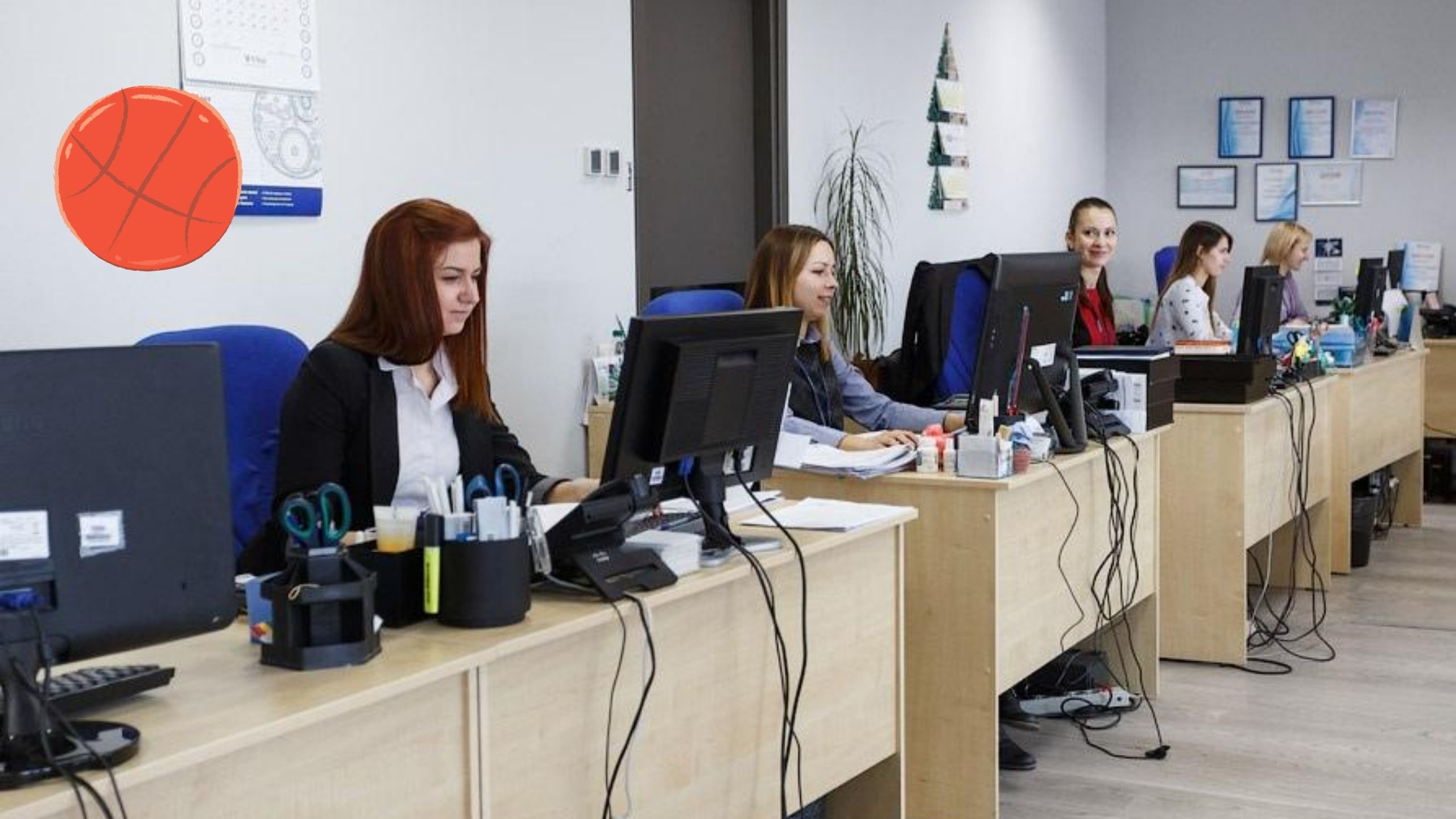 Офисные работники Спортбанка